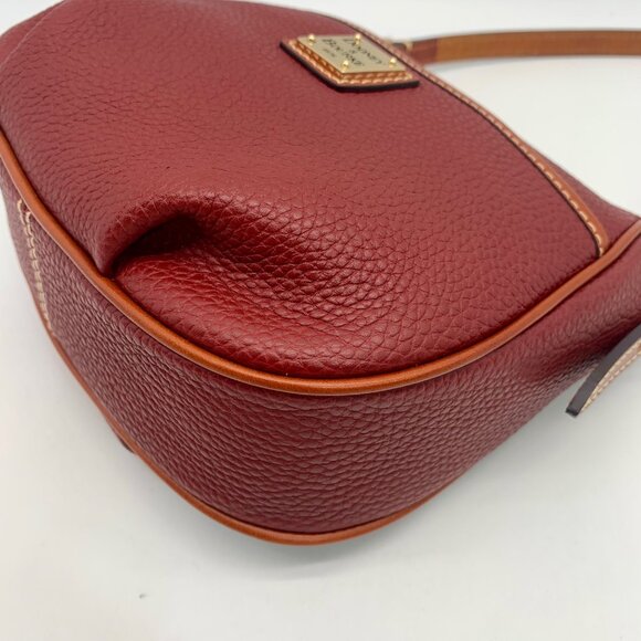 Dooney & Bourke Red Pebble Grain Margo Convertible Crossbody - Picture 7 of 12